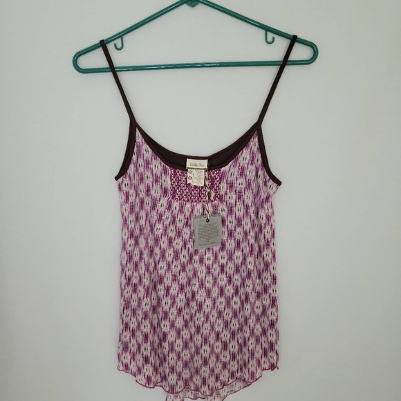New Matilda Jane Tank- Hello Lovely Feelin Free Purple Sz Small - Picture 1 of 3